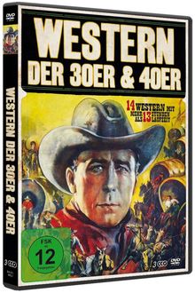 Western der 30er &amp; 40er (14 Filme auf 3 DVDs), 3 DVDs