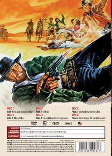 Very Best of Italo Western Vol. 1, 6 DVDs