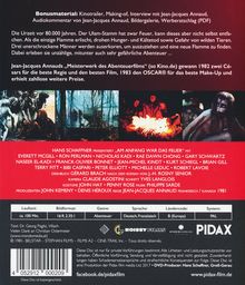 Am Anfang war das Feuer (Blu-ray), Blu-ray Disc