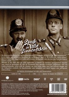 Spuk in Villa Sonnenschein, DVD