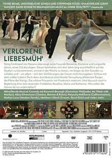 Verlorene Liebesmüh', DVD