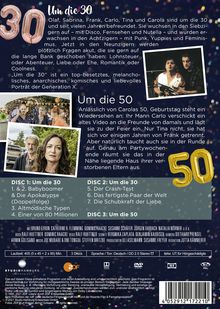 Um die 30 (Komplette Serie) / Um die 50, 3 DVDs