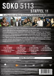 SOKO 5113 Staffel 11, 4 DVDs