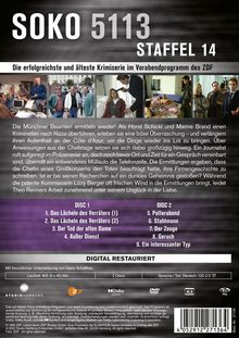 SOKO 5113 Staffel 14, 2 DVDs