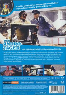 Der Andro-Jäger - Die komplette Serie, 4 DVDs