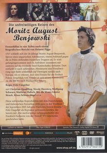 Die unfreiwilligen Reisen des Moritz August Benjowski, 2 DVDs