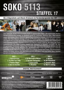 SOKO 5113 Staffel 17, 3 DVDs