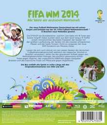 FIFA WM 2014 - Alle Spiele der deutschen Mannschaft (Blu-ray), 4 Blu-ray Discs