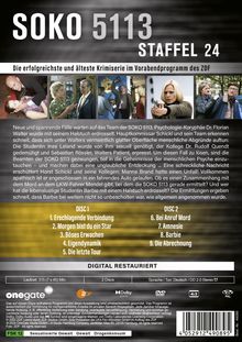 SOKO 5113 Staffel 24, 2 DVDs