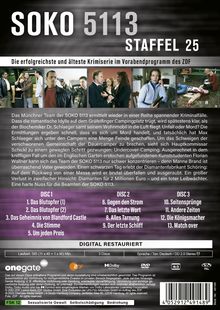 SOKO 5113 Staffel 25, 3 DVDs