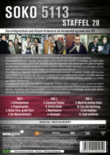 SOKO 5113 - Staffel 28, 3 DVDs