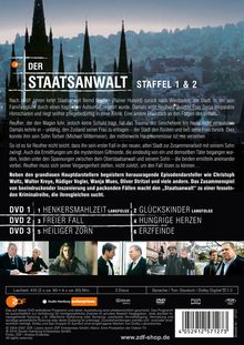 Der Staatsanwalt Staffel 1 &amp; 2, 3 DVDs