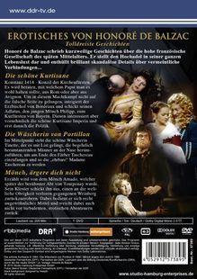 Erotisches von Honoré de Balzac: Tolldreiste Geschichten, DVD