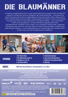 "Die Blaumänner" – Geschichten zweier Handwerker in einem norddeutschen Dorf. Mit trockenem Witz und Lokalkolorit.