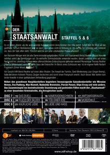 Der Staatsanwalt Staffel 5 &amp; 6, 3 DVDs