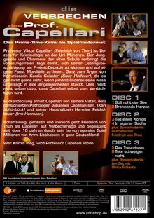 Die Verbrechen des Professor Capellari (Folge 01-06), 3 DVDs