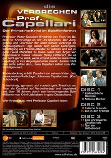 Die Verbrechen des Professor Capellari (Folge 07-12), 3 DVDs