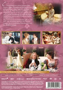 Erzählung über Prinzessin Sophie und einen Froschkönig, inspiriert von den Brüdern Grimm. Enthält Filmszenen und eine Bonus-Erwähnung.