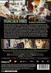 "MÜNCHEN MORD: IM ZWEIFEL FÜR DEN ZWEIFEL. Ein Sternekoch tot, Ex-Häftling als Verdächtiger, Ermittlungen voller Zweifel."