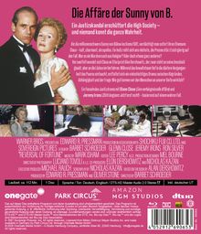 "Die Affäre der Sunny von B. Ein Justizskandal erschüttert die High Society – und niemand kennt die ganze Wahrheit." Ein elegantes Paar.