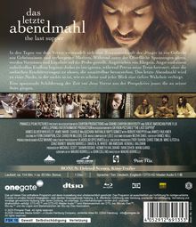 "Das letzte Abendmahl - The Last Supper" Text über Spannungen, Verrat und Loyalität. Szenenbilder, Logos und eine FSK-16-Warnung.