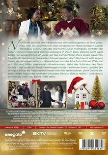 Beschreibung einer Immobilienagentur und eines Familientheaters um den Erhalt eines Hauses, weihnachtlich dekoriert.