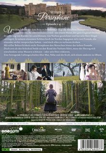SEEKING Persephone Episode 1-4. Text über eine Liebesgeschichte voller Mut. Schloss im Hintergrund, Szenen und Landschaftsfotos.
