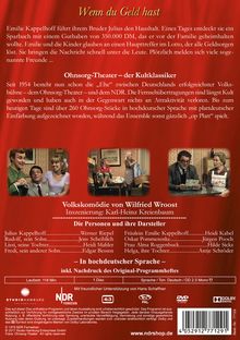 Ohnsorg Theater: Wenn du Geld hast (hochdeutsch), DVD