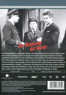 Der Mann mit der Maske, DVD