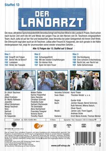 Der Landarzt Staffel 13, 3 DVDs