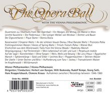 Wiener Philharmoniker - The Opera Ball, CD