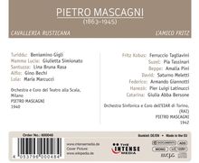 Pietro Mascagni (1863-1945): Mascagni counducts His Greatest Operas, 4 CDs