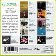 Bill Evans (Piano) (1929-1980): Blue In Green: The Best Of The Early Years, 10 CDs