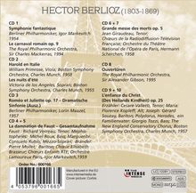 Hector Berlioz (1803-1869): The Great Classical Collection, 10 CDs