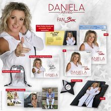 Daniela Alfinito: Liebes-Tattoo (Limited Fanbox Edition), 1 CD, 1 DVD und 2 Merchandise