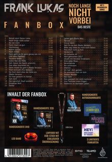 Frank Lukas: Noch lange nicht vorbei: Das Beste (limitierte Fanbox), 2 CDs und 1 DVD