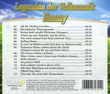 Ronny: Stefan Mross präsentiert: Legenden der Volksmusik, CD