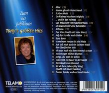 Tony Marshall: Zum 60. Jubiläum: Tonys größte Hits, CD