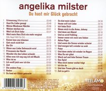 Angelika Milster: Du hast mir Glück gebracht: Das Beste zum Jubiläum, 2 CDs