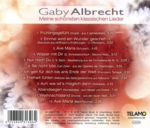 Gaby Albrecht: Meine schönsten klassischen Lieder, CD