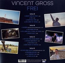 Vincent Gross: Frei (handsigniert), 2 LPs