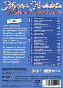 Unser Sandmännchen - Abendgruß: Zu Besuch im Märchenland - Staffel 1, 3 DVDs