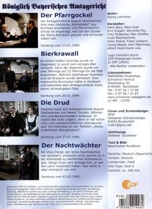Königlich Bayerisches Amtsgericht Folgen 01-04, DVD