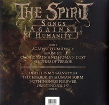 The Spirit (Metal): Songs Against Humanity (Orange Marbled Vinyl), LP