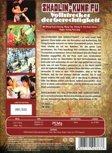 Shaolin-Kung Fu - Vollstrecker der Gerechtigkeit (Blu-ray &amp; DVD im Mediabook), 1 Blu-ray Disc und 1 DVD