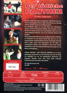 Der tödliche Panther (Lethal Panther) (Blu-ray &amp; DVD im Mediabook), 1 Blu-ray Disc und 1 DVD