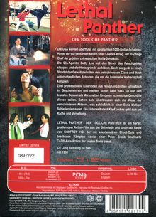 Lethal Panther (Der tödliche Panther) (Blu-ray &amp; DVD im Mediabook), 1 Blu-ray Disc und 1 DVD