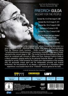 Friedrich Gulda - Mozart for the People, DVD