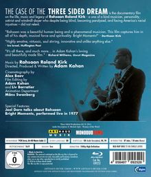 Rahsaan Roland Kirk (1936-1977): The Case Of The Three Sided Dream (A Film By Adam Kahan), Blu-ray Disc