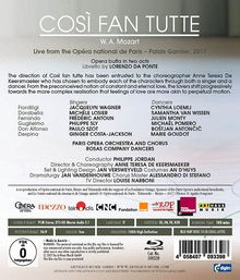 Wolfgang Amadeus Mozart (1756-1791): Cosi fan tutte (getanzte Inszenierung), Blu-ray Disc